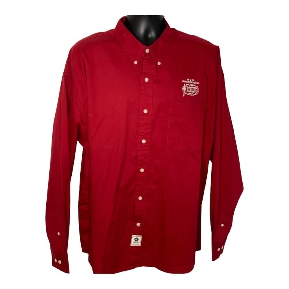 NWT Jockey NCSL International Button Down Sz XXL